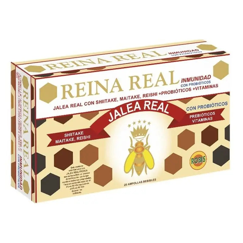 Robis Royal Queen Royal Jelly Immunity Jelly, 20 Vials