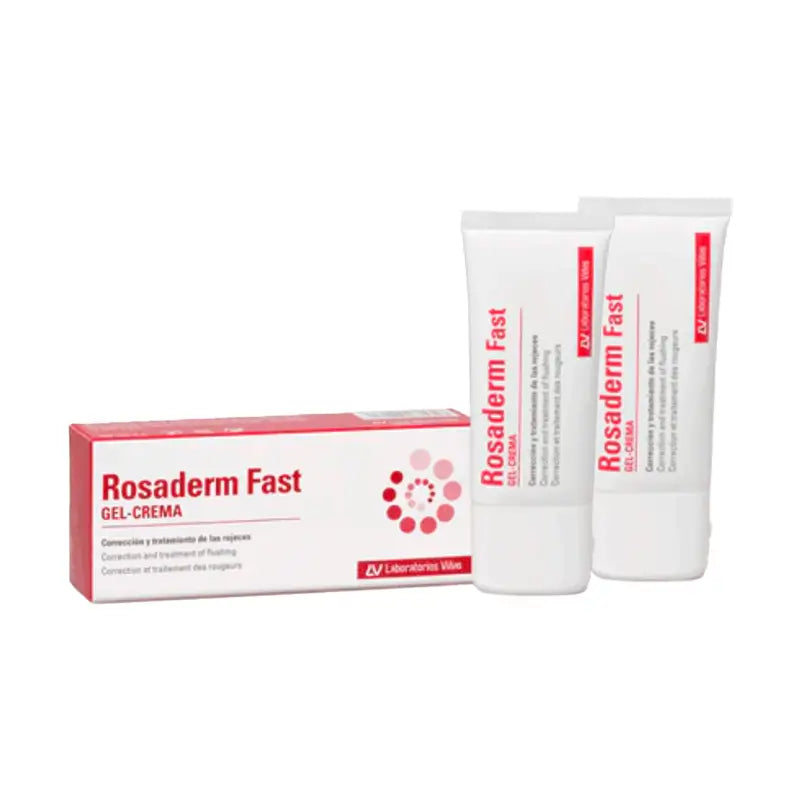 Rosaderm Duplo Fast Gel Cream, 2 X 30 Ml