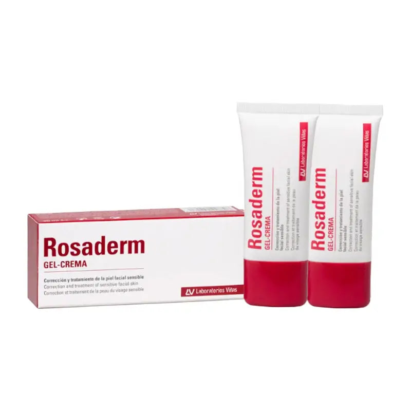 Rosaderm Duplo Gel Cream, 2 X 30 Ml