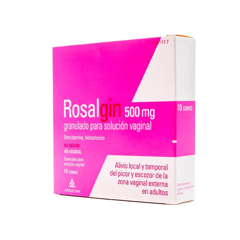 Rosalgin 500 mg Vaginal Solution 10 sachets Granules
