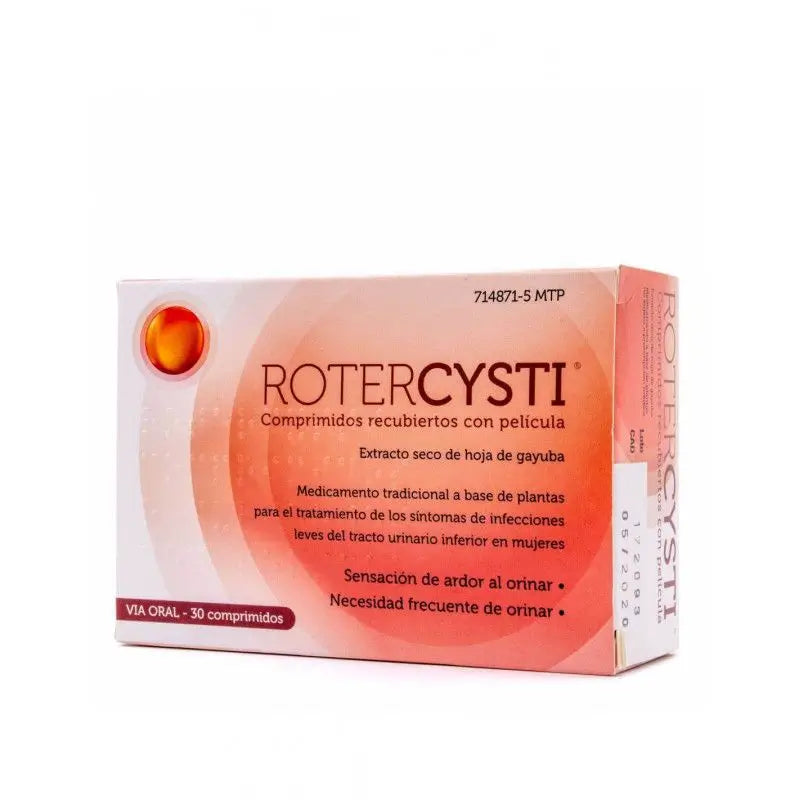 Rotercysti, 30 Film-coated Cystitis Tablets