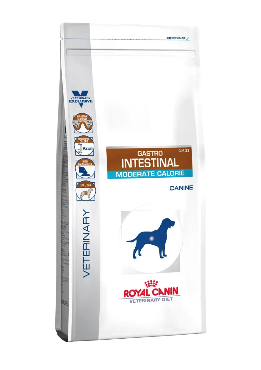 Royal Canin Veterinary Gastro Intestinal Moderate Calorie 2Kg, dog food