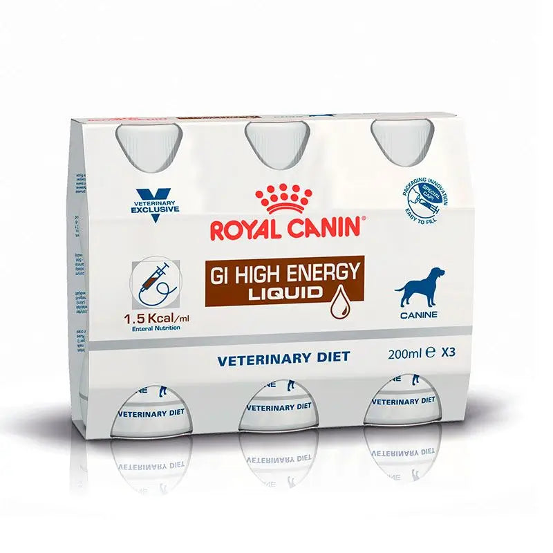 Royal Canin Veterinary High Energy Liquid 3X200Ml, wet dog food