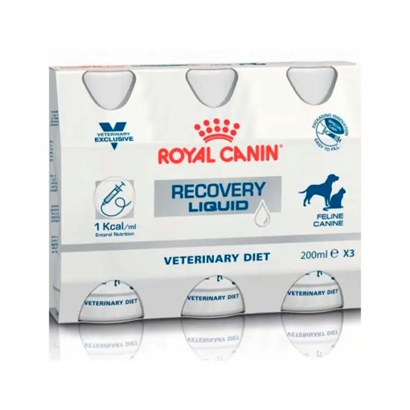 Royal Canin Veterinary Recovery Liquid 3X200Ml, wet dog food