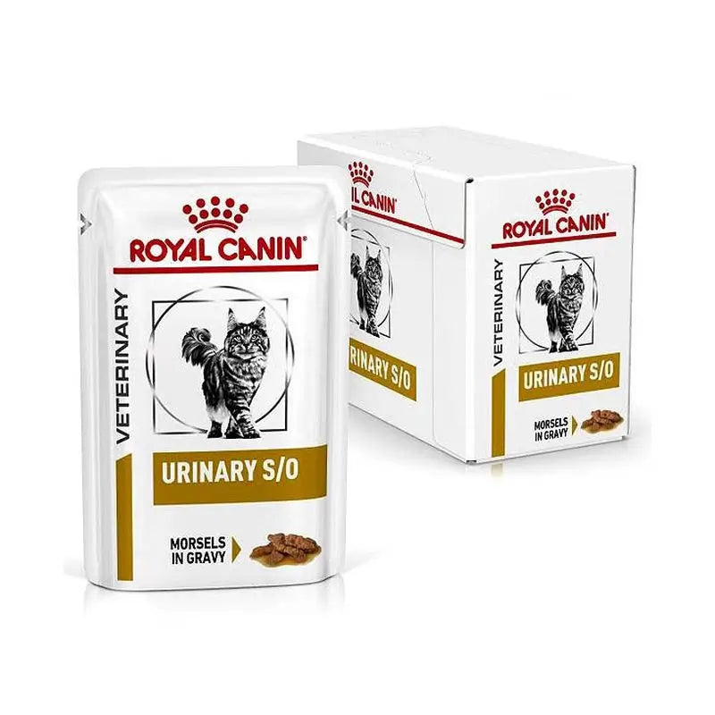 Royal Canin Veterinary Urinary S/O Pate 12X85Gr, wet food for cats