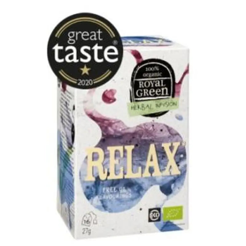 Royal Green Relax 16Infusions. Bio