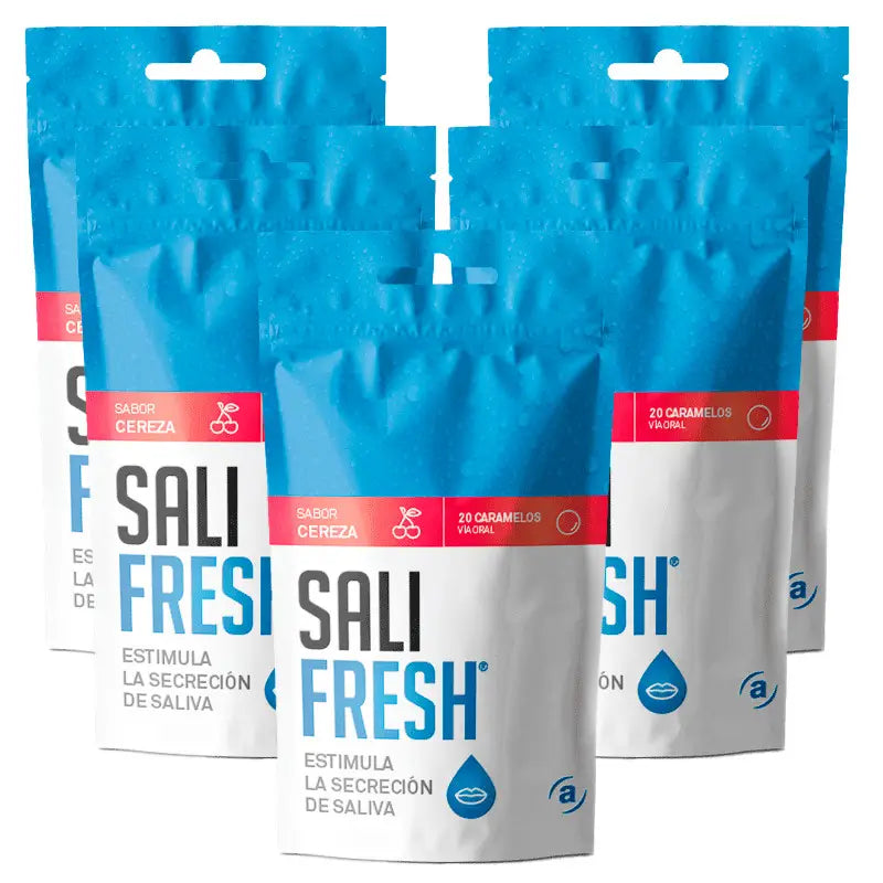 Salifresh Cherry Flavour - 20 Candies x 6 Sachets