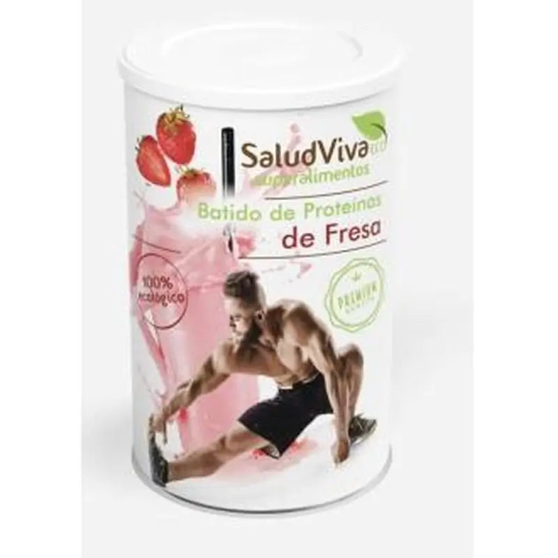 Salud Viva Strawberry Protein Shake 320Gr. Eco