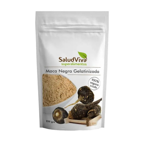 Salud Viva Gelatinised Black Maca, 250 g