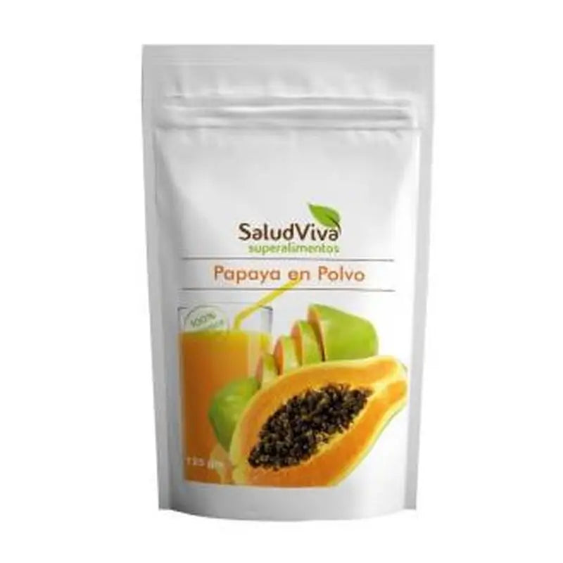 Salud Viva Papaya Powder 125Gr. Bio Sg S/A Vegan