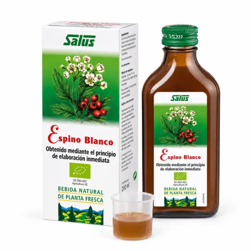 Salus Whitethorn Juice 200Ml. Schoenenberger
