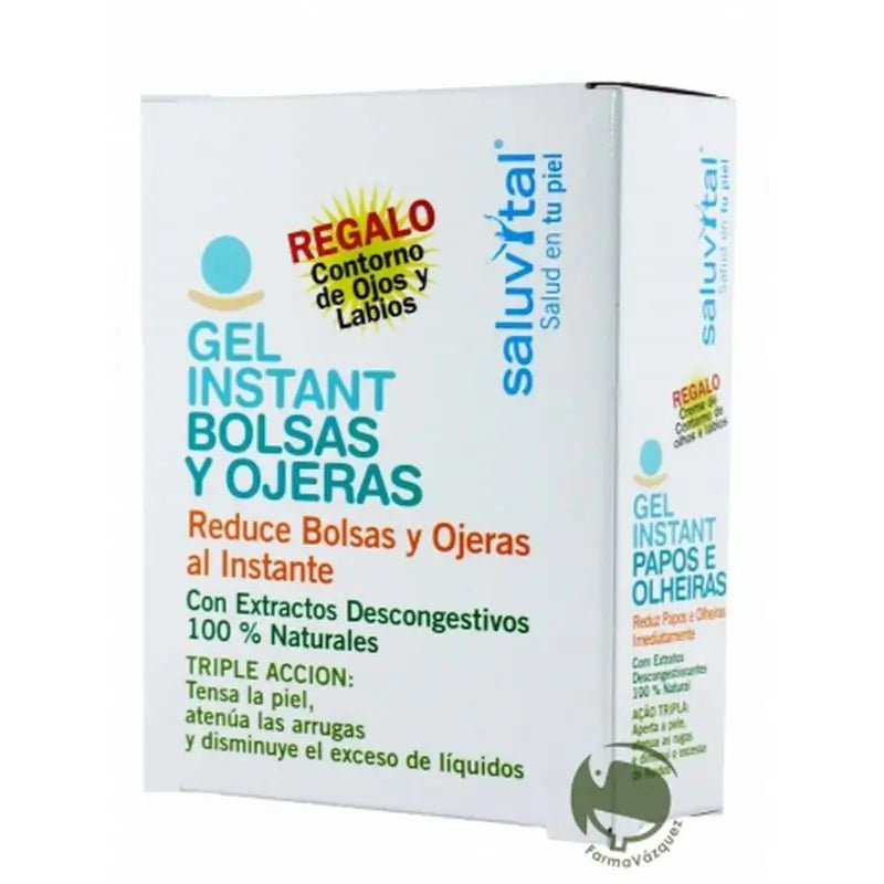 Saluvital Instant Gel Bags And Dark Circles 10Ml