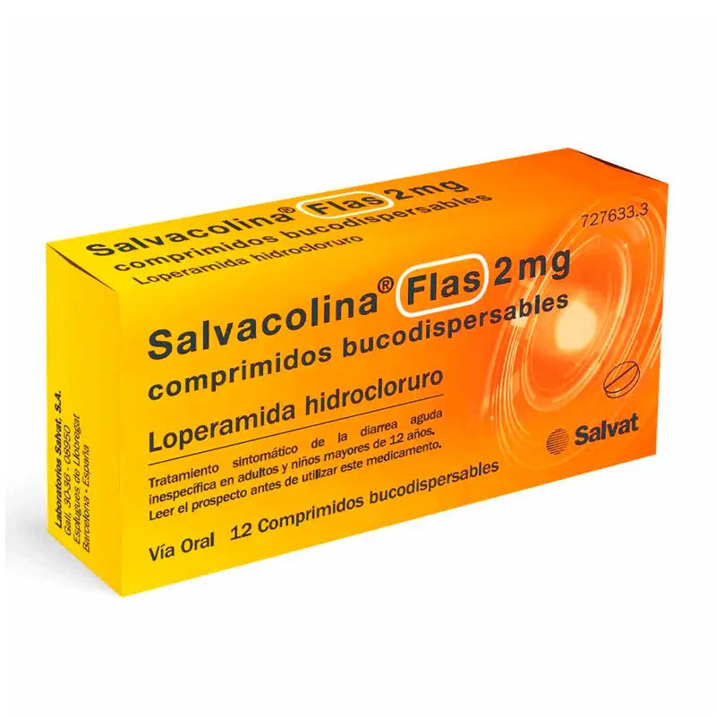 Salvacoline Flas 2mg, 12 Oral Dispersible Tablets