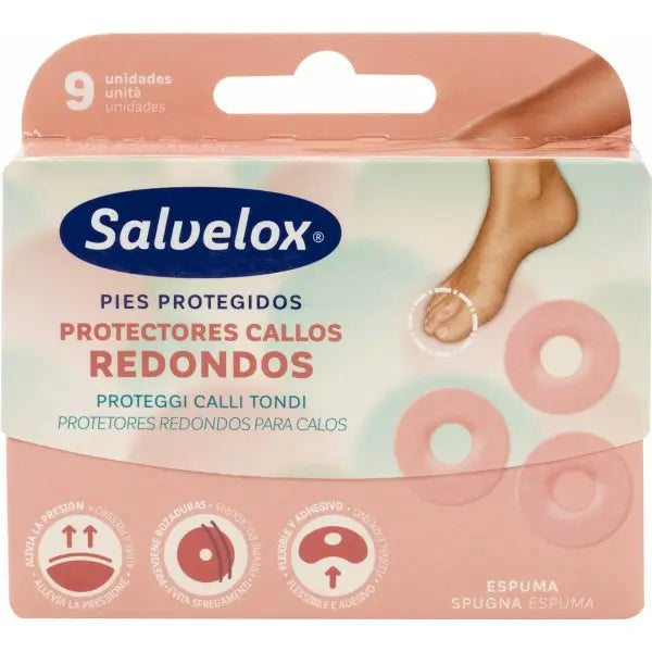 Salvelox Callus Protector Round, 9 Units