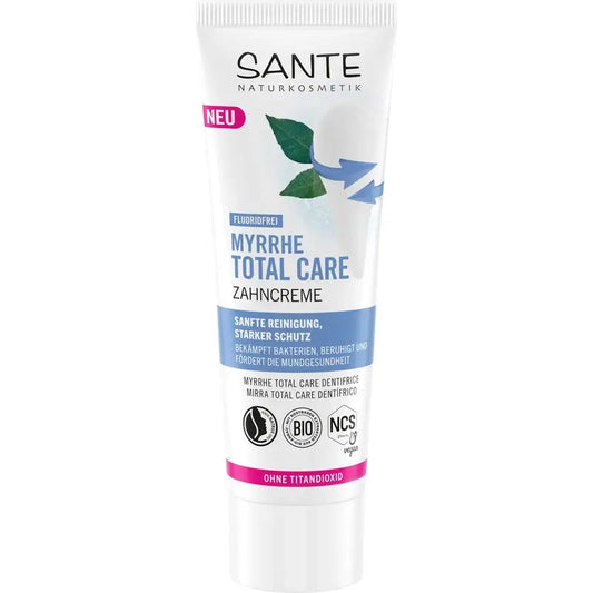Sante Naturkosmetik Myrrh Toothpaste Fluoride Free 75Ml.