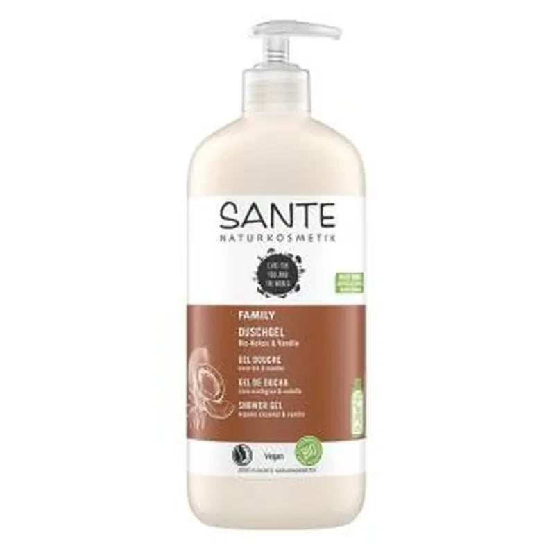 Sante Naturkosmetik Coconut-Vanilla Shower Gel 500Ml. Bio