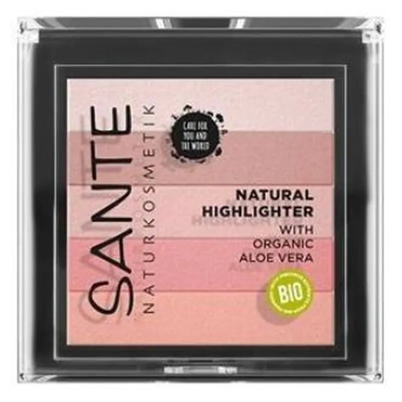 Sante Naturkosmetik Natural Illuminator 02 Rose 7Gr.
