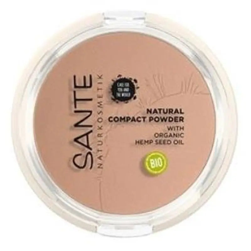 Sante Naturkosmetik Makeup Compact 02 Neutral Beige 9Gr.