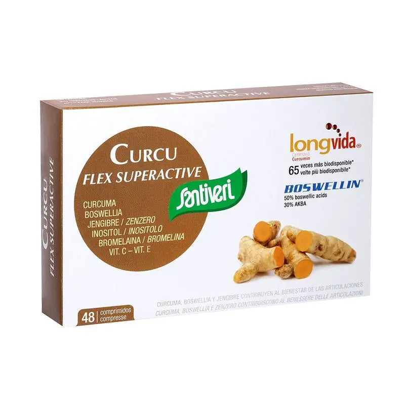 Santiveri Curcu Flex Superactive 48Comp.