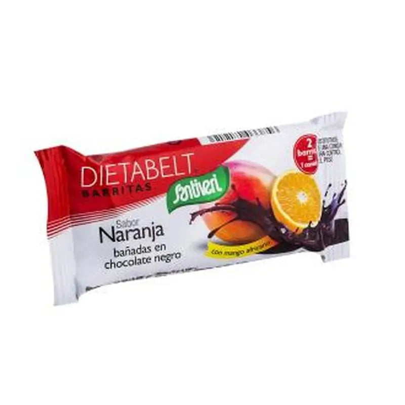 Santiveri Dietabelt Barritas Choco Black-Orange Box 16Ud.