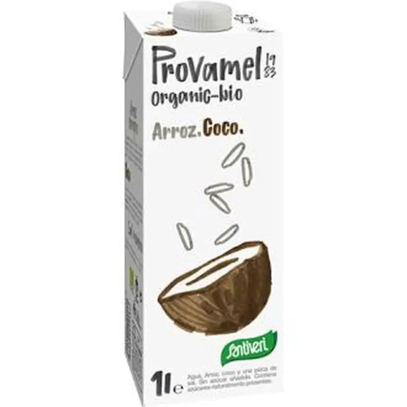 Santiveri Provamel Rice-Coconut Vegetable Drink 1Lt. Bio