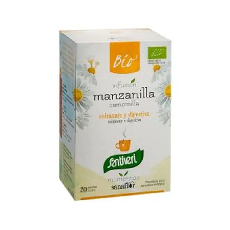 Santiveri Sanaflor Chamomile Infusion 20Ud. Bio