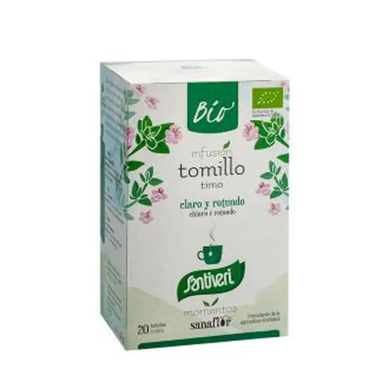 Santiveri Sanaflor Thyme Infusion 20Ud. Bio