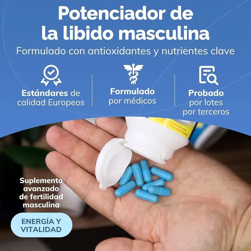 Sasmar Conceive Plus Male Fertility Support, 60 Capsules