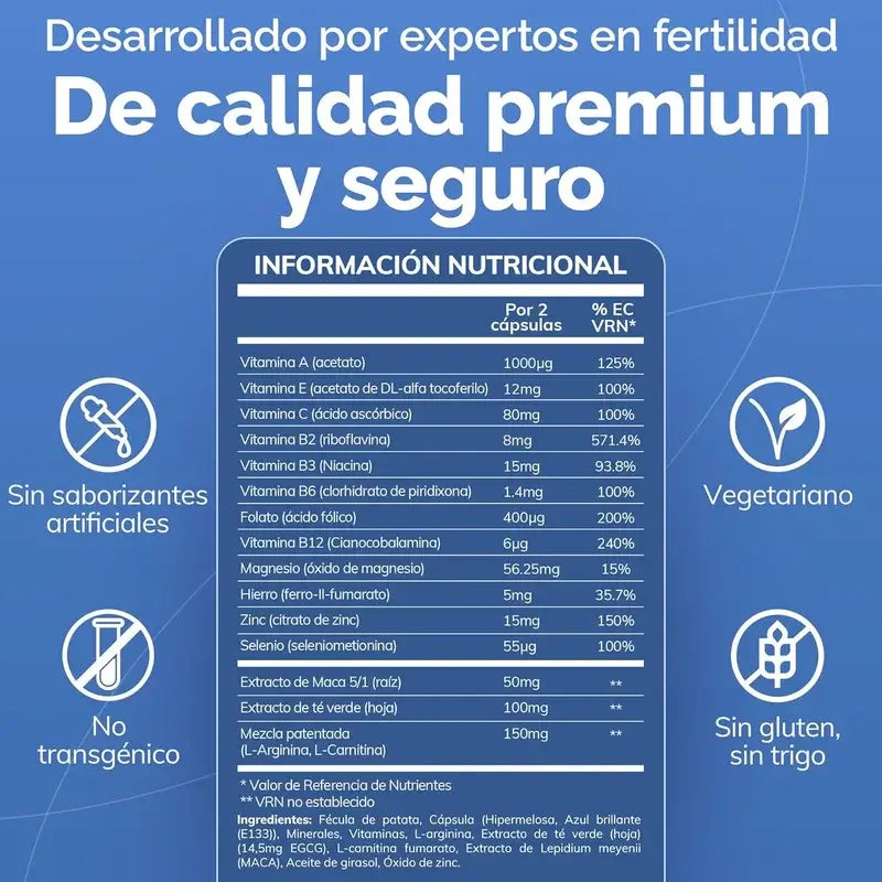 Sasmar Conceive Plus Male Fertility Support, 60 Capsules