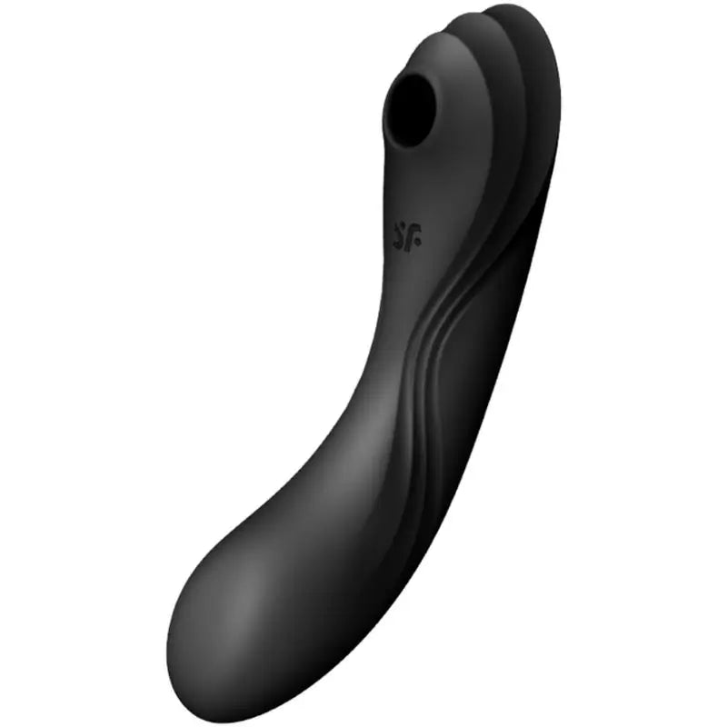 Satisfyer Air Pulse Curvy Trinity 4 Stimulator & Vibrator - Black