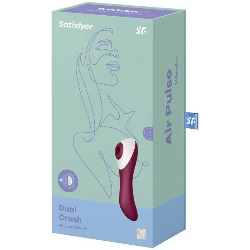 Satisfyer Air Pulse Dual Crush Stimulator & Vibrator