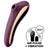 Satisfyer Air Pulse Dual Kiss Clitoris Stimulator - Purple