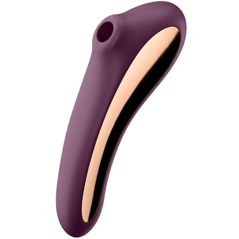 Satisfyer Air Pulse Dual Kiss Clitoris Stimulator - Purple