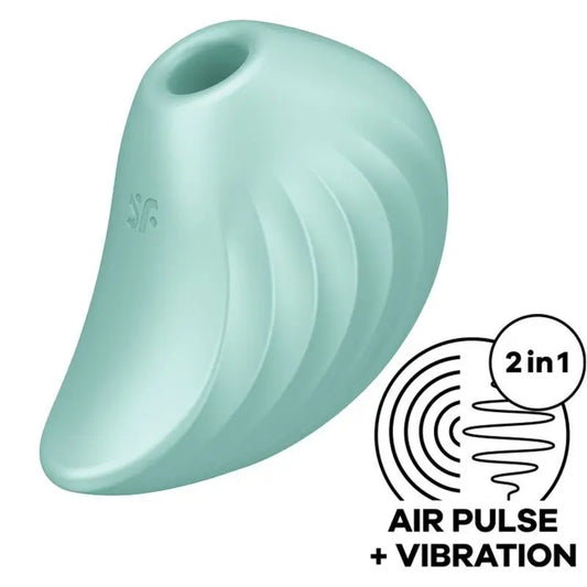 Satisfyer Air Pulse Pearl Diver Stimulator & Vibrator - Green