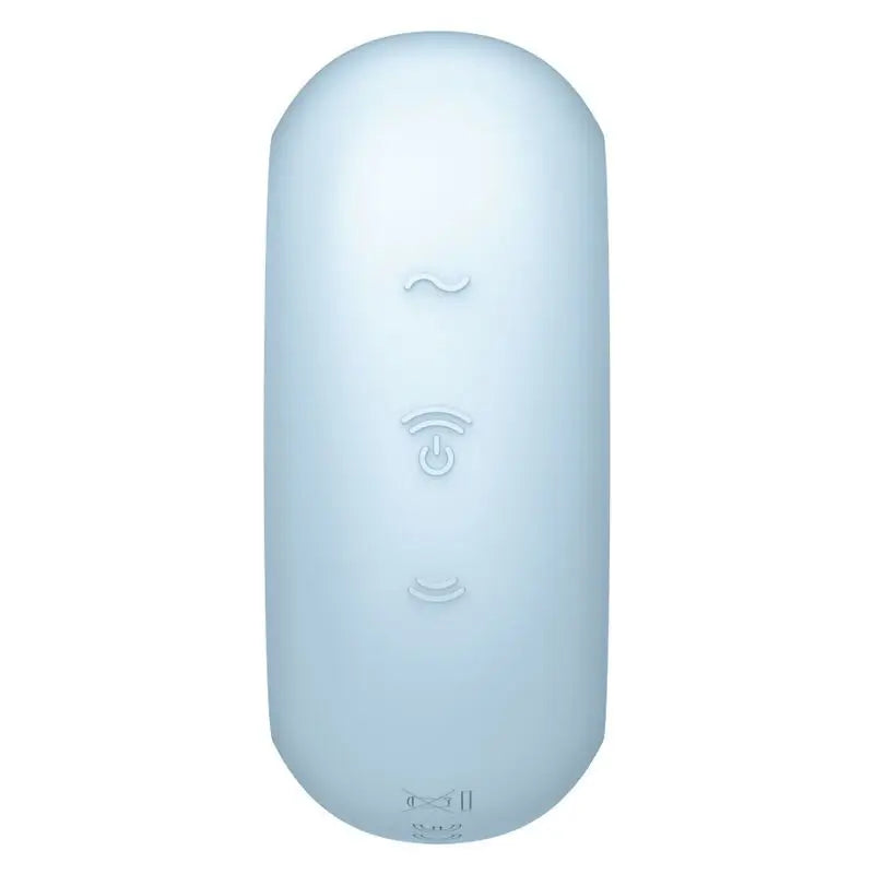 Satisfyer Air Pulse Pro To Go 3 Dual Stimulator & Vibrator - Blue