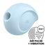 Satisfyer Air Pulse Sugar Rush Stimulator & Vibrator - Blue