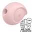 Satisfyer Air Pulse Sugar Rush Stimulator & Vibrator - Pink