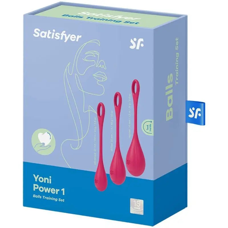 Satisfyer Balls Yoni Power 1 Training Kit Red
