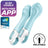 Satisfyer Connect Air Pump Vibrator 5+ Inflatable G-Spot Vibrator App - Blue