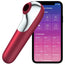 Satisfyer Connect Dual Love Air Pulsed Vibrator And Sucker Red