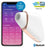 Satisfyer Connect Love Triangle Stimulator & Vibrator - White