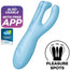 Satisfyer Connect Threesome 4 Vibrator App - Blue