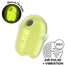 Satisfyer Glowing Ghost Air Pulse & Vibrator Yellow