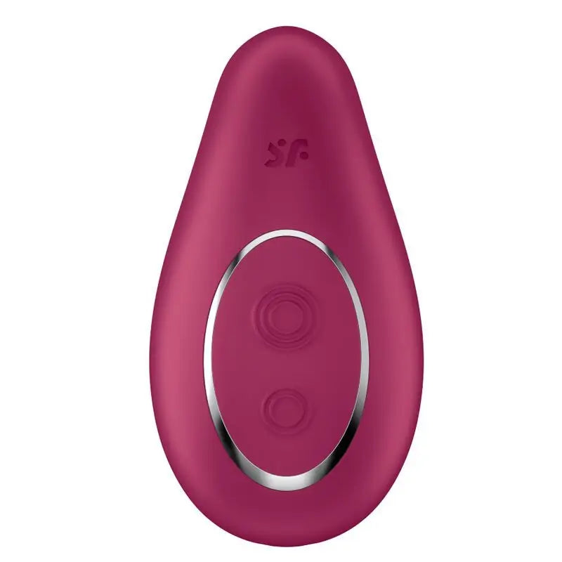 Satisfyer Layons Dipping Delight Lay-On Vibrator - Red