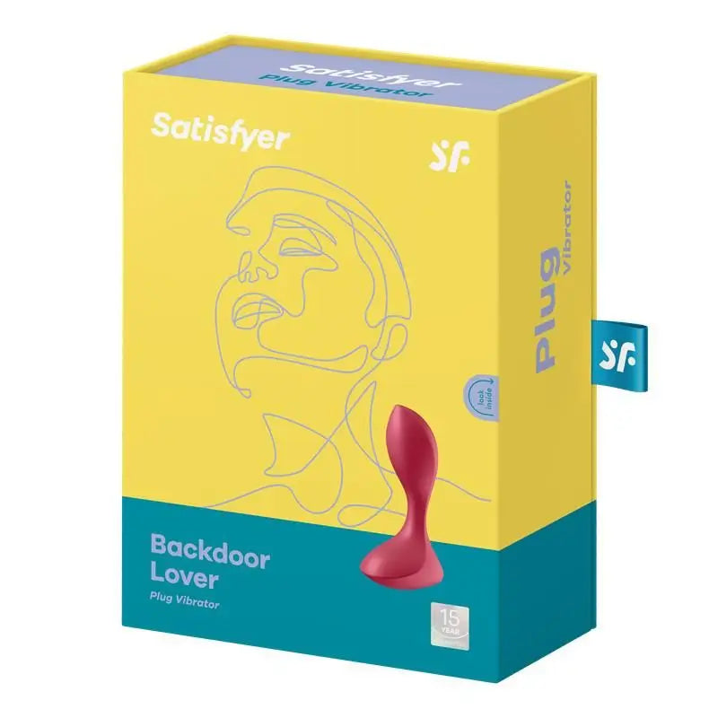 Satisfyer Anal Plug Backdoor Lover Red