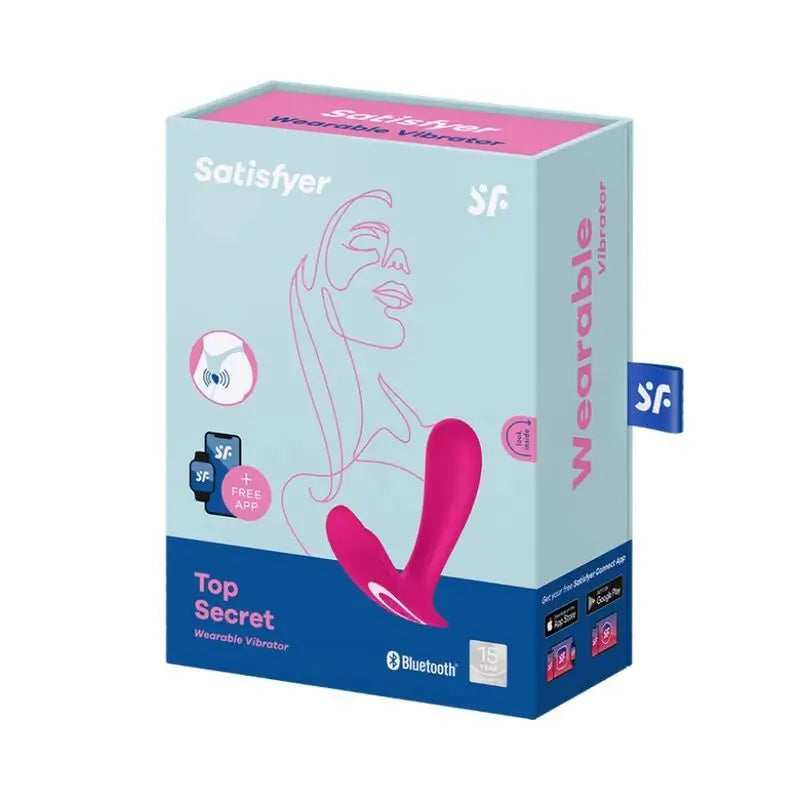 Satisfyer Ring Top Secret Vibrator Pink