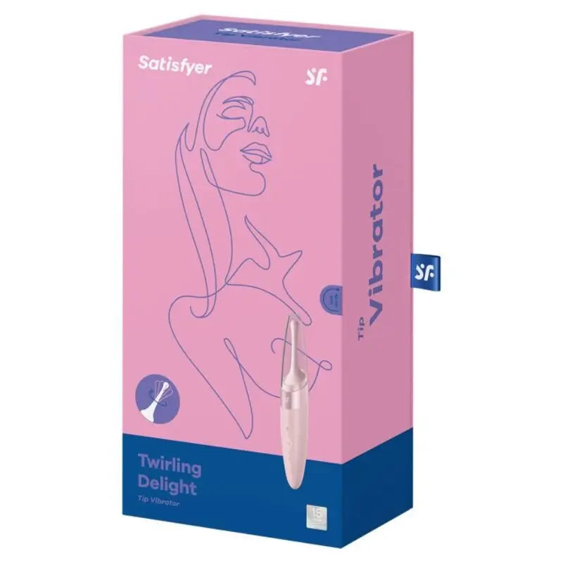 Satisfyer Ring Twirling Delight Clitoral Stimulator Pink