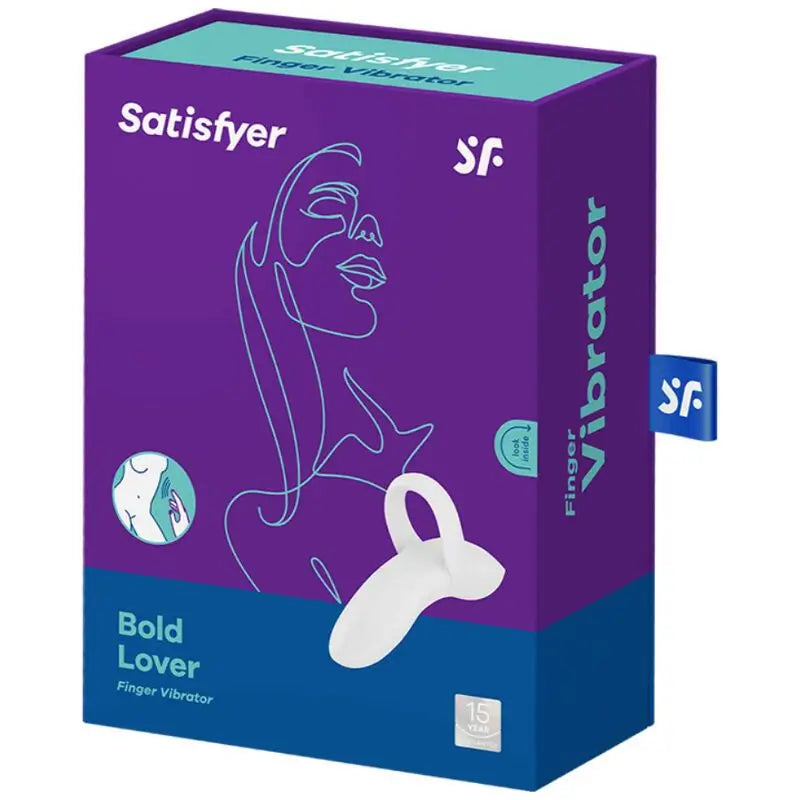 Satisfyer Vibrator Bold Lover Thimble Vibrating Thimble - White