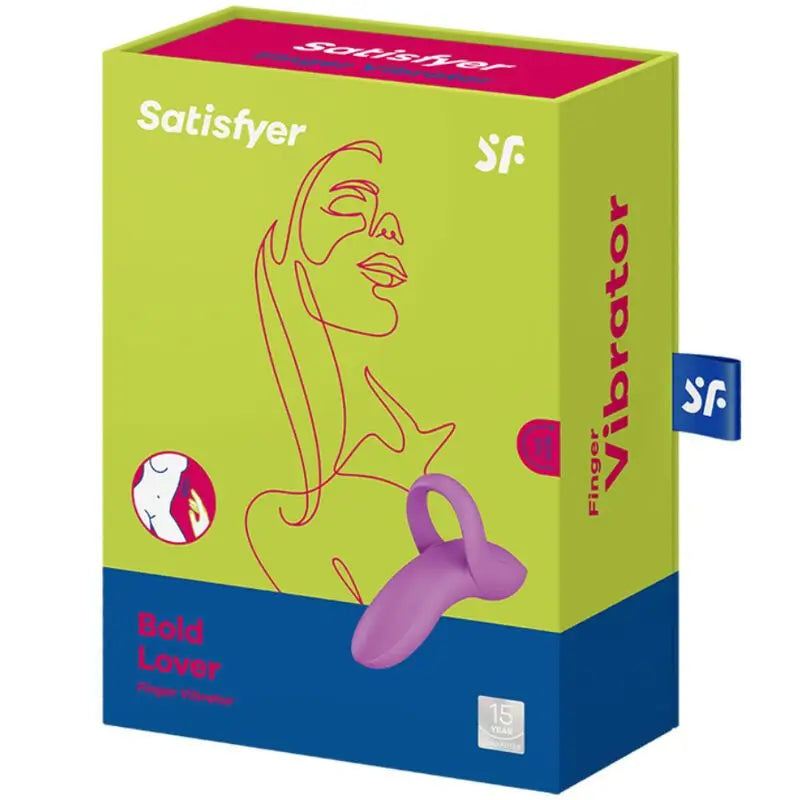 Satisfyer Vibrator Bold Lover Thimble Vibrator - Pink
