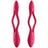 Satisfyer Vibrator Elastic Joy Multi Vibrator - Red